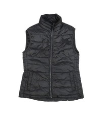 Excelled Vest Womens M Black Quilted Puffer F...