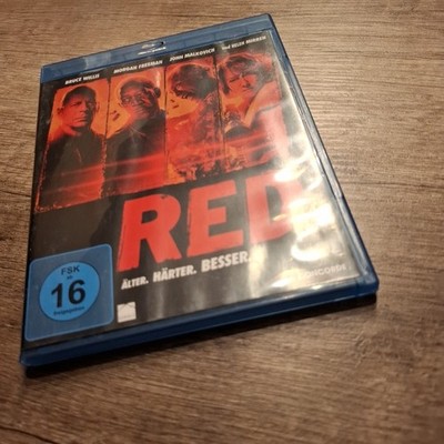 RED R.E.D. - Älter. Härter. Besser Blu Ray guter Zustand 