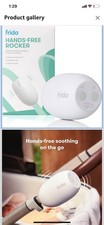 Frida Baby Hands-Free Stroller Rocker Device with 5 Vibration Levels, Univer...