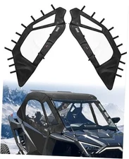  RZR PRO XP Soft Upper Doors, 3rd Gen Upgraded Zippers RZR Cab Enclosures 