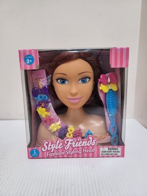 Style Friends Fashion Styling Head Blonde Hair Girl 15 Piece Toy Doll Playset