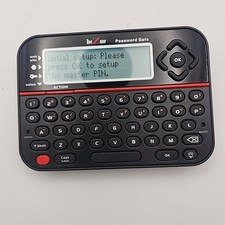  I RecZone Password Safe Handheld Digital Keeper Vault Model 595 TESTED