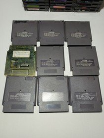 NES Video Game Lot of 41 Lethal Weapon Beetlejuice Pacman Addams Family + More