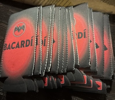 16 Lot Bacardi Rum Bottle Koozie Oahu Hawaii Limited Promotion