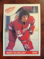 1985 O-Pee-Chee OPC #116 Ron Duguay Detroit Red Wings