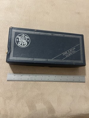 Smith & Wesson Model 28 4 Inch 357 Highway Patrolman Blue 2 Piece Box