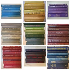 Colorful Books for Decoration, Staging Prop Decor ~ Modern HC Stack Lot of 5