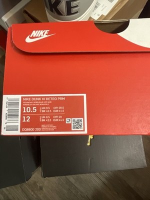 Nike Dunk High PRM Vintage Pecan Sail Size 10.5