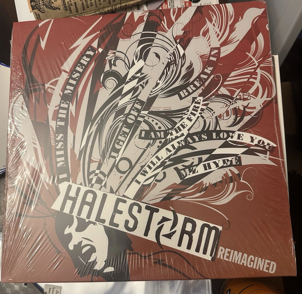 Halestorm ‎レコード ハードロックLP Vinyl サイン付き 廃盤 【公式通販】