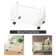 Rolling File Cart Utility Cart Under Desk with Wheels Bookshelf File Organizer