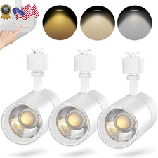 3-Color J Type Track Lighting Heads 20W for Juno Rail Dimmable Bright LED Trac