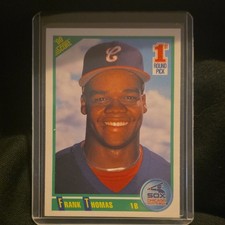 Score 1990 Rookie & Traded Frank Thomas 1st Round Pick #663 Chicago White Sox