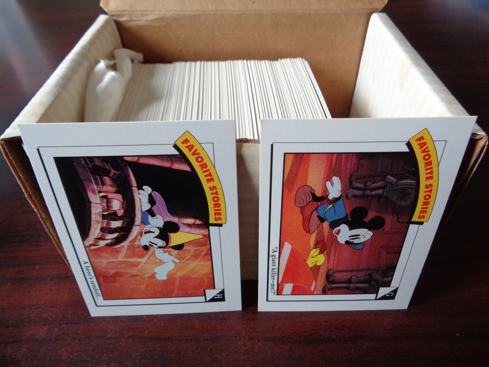 1991 Impel Walt Disney Collector Cards Complete 210 Card Base Set