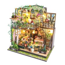 DIY Miniature Dollhouse Kits Tiny House Building Set Home Decor Handmade Doll