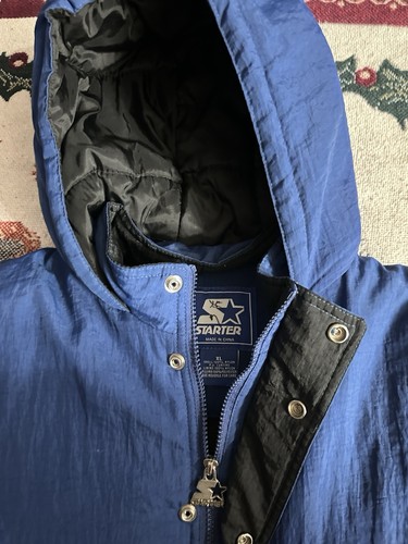 Vintage Duke Blue Devils Starter Jacket Rare Size XL. Fits more like a Small/Med - Picture 3 of 7