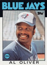 1986 Topps - Al Oliver #775 Toronto Blue Jays