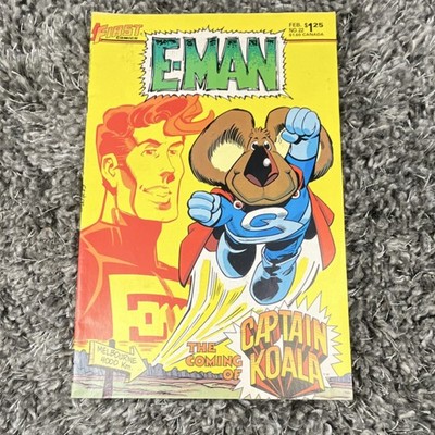 First Comics E-Man #20 (1985) The Coming of Captain Koala Single Issue
