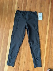 GK women's black sz medium GYMNASTICS SKATE DANCE leggings. 