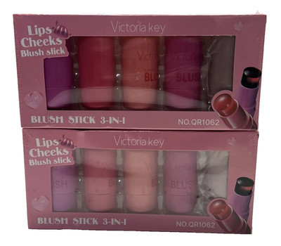 TWO Victoria key Jelly Tint Blush Stick Quad Elastic Jelly Texture Exp: 2028