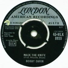 Bobby Darin - Mack The Knife (7", Single, 4-P)