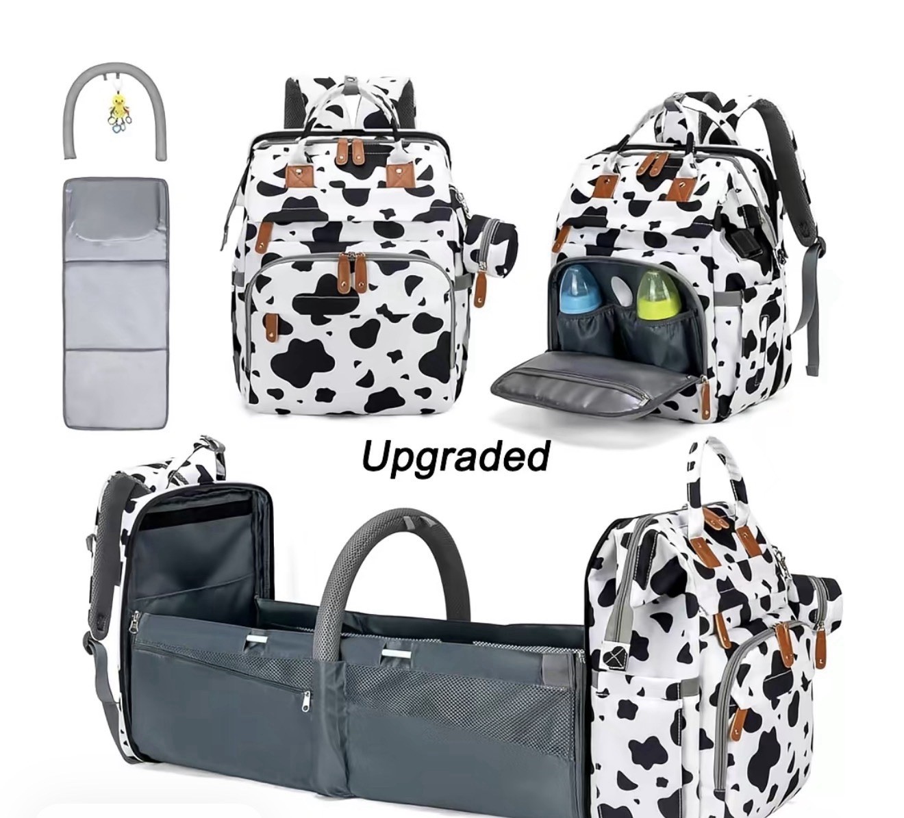 Bag Backpack, Large Baby Diaper Bags For Boys Girls, Baby Bag