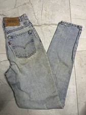 Vtg usa made levis 512 slim tapered fit sz 3 med womens