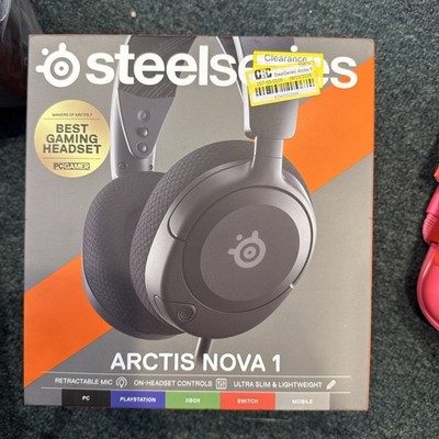 SteelSeries Arctis Nova 1 Wired Headset for PC, PS4|5,Xbox,Switch