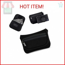 JJC Compact Camera Case Travel Pouch Sleeve for Canon G7X G9X G5X SX740 SX620 So