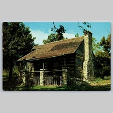 Postcard Old Matt's Cabin Missouri Shepherd of the Hills