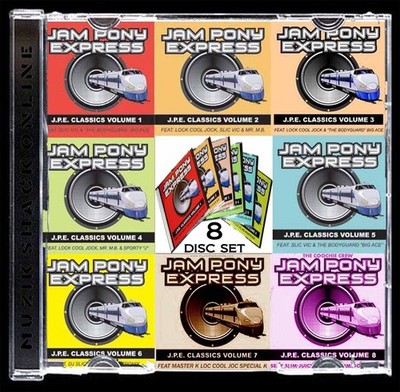 JAM PONY - CLASSIC VOL 1 - 8  (USB SET) c1986