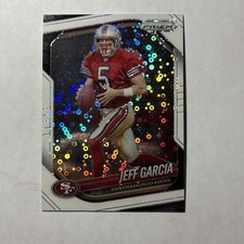 2025 Panini Prizm White Disco Prizm Jeff Garcia #267 49ers