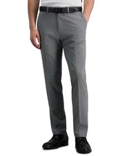 Kenneth Cole Reaction Men's Grey Pattern Slim Fit Dress Pant 32 x 29 ymy1926a