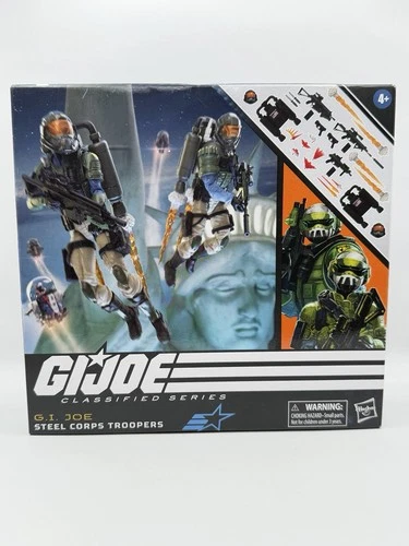 G.I. Joe Classified Series STEEL CORPS TROOPER #95 Hasbro 6" Figures OPEN BOX