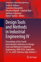 Design Tools And Methods In Industrial Engineering IV Paolo Di Stefano
