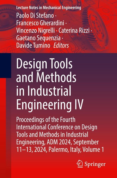 Design Tools And Methods In Industrial Engineering IV Paolo Di Stefano-image