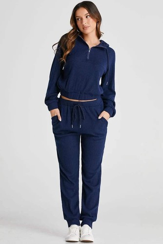 Cozy activewear hoodie and joggers set - 第 2/8 張圖片