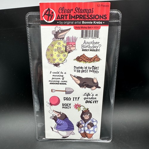 Art Impressions Clear Stamp Sets & Twist Ties Dies Your Choice Destashing - Picture 37 of 52
