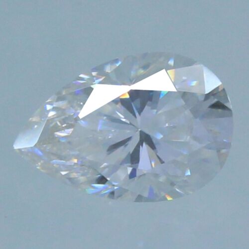 Natural D Color VVS1 Clarity Excellent Cut 6x4 mm Pear White Loose Diamond Bx1 - Picture 2 of 6