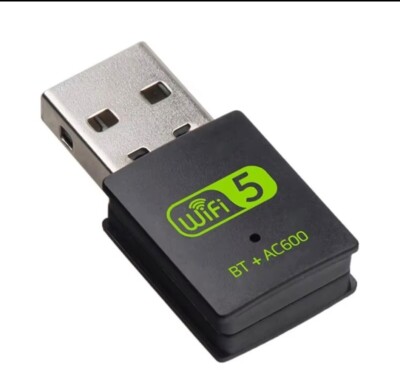 2in1 Wireless NETZWERKKARTE + BLUETOOTH mini Wifi 600mb USB Adapter