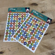 2 Pack Mickey Mouse Clubhouse Mickey Heads Mini Stickers by Eureka New