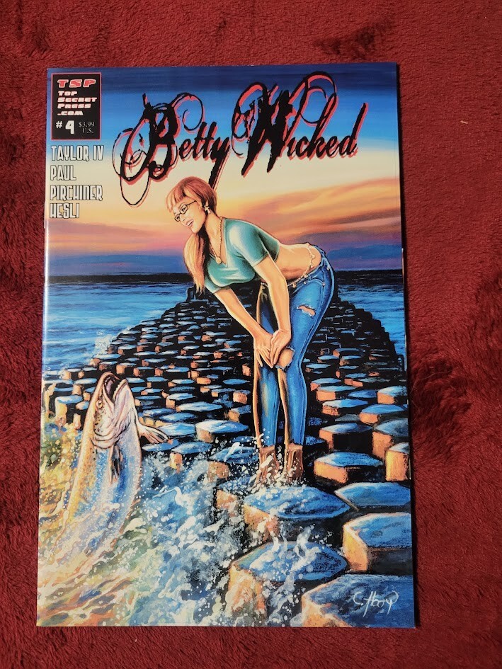 Betty Wicked #4 - Top Secret Press | eBay