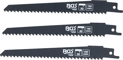 BGS-74530 Säbelsägeblatt-Satz für Holz für Art. 7367 3-tlg.
