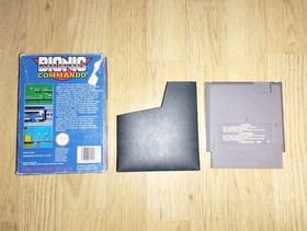 BIONIC COMMANDO - NINTENDO NES EDICION ESPA&Ntilde;OLA PAL B - CAJA ORIGINAL