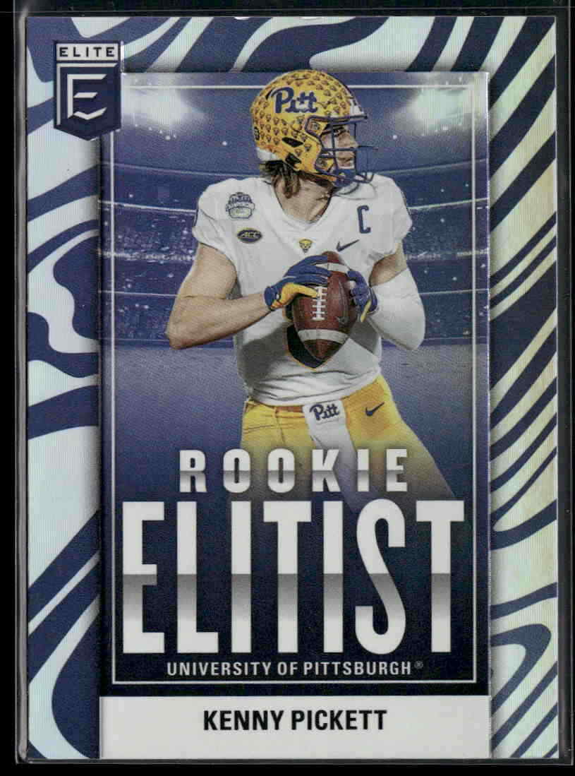 2022 Donruss Elite #RE-1 Kenny Pickett Rookie Elitist