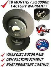 fits AUDI Q5 Wth PR 1LA 2008 Onwards FRONT Disc Brake Rotors PAIR