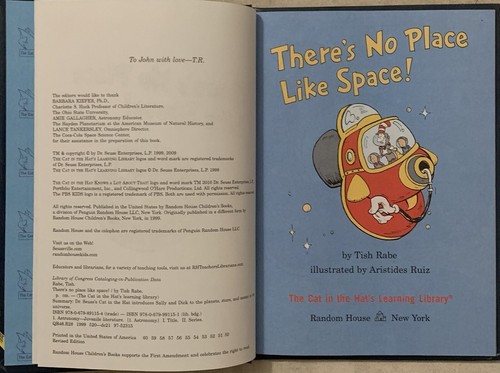 There's No Place Like Space! All About Our Solar System By Tish Rabe LIKE NEW DS - Picture 6 of 7