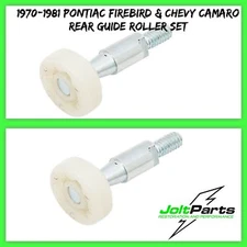 OER Front Door Window Rear Guide Roller Set For 1970-1981 Firebird & Camaro