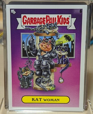2022 TOPPS GARBAGE PAIL KIDS BOOK WORMS Gross Adaptation KAT Woman #6
