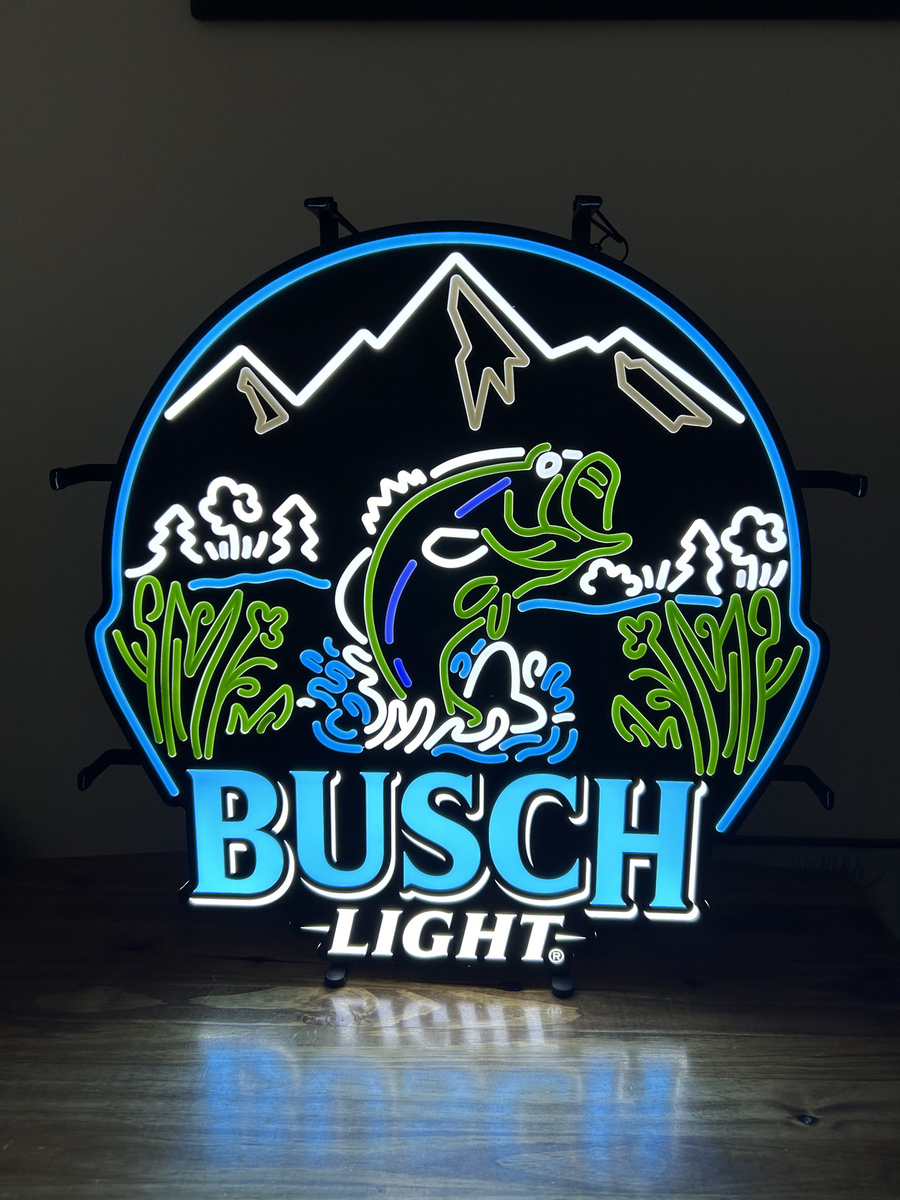 釣り　フィッシング　BUSCH LIGHT 飾り物　オシャレ 釣り フィッシング BUSCH LIGHT 飾り物 オシャレ 釣り フィッシング