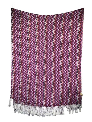 Unbranded Women Sz  Fashion Scarf Multicolored Chevron Pattern